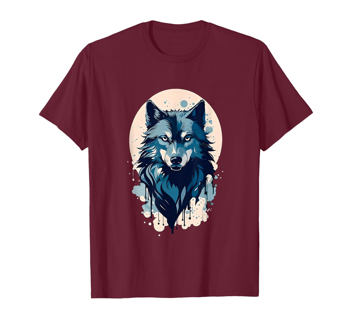Vintage wolf mens Shirt wolf women Lovers for boys and girls T-Shirt