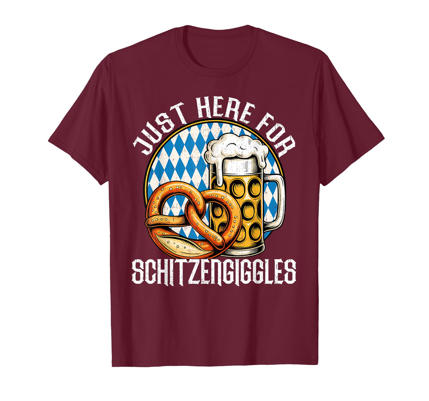 Happy Oktoberfest Beer Pretzel Pumpkin Festive Men Women T-Shirt