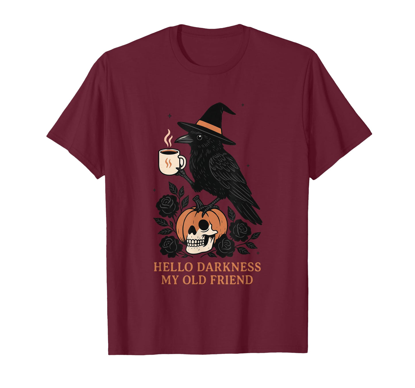 Hello Darkness My Old Friend Halloween T-Shirt