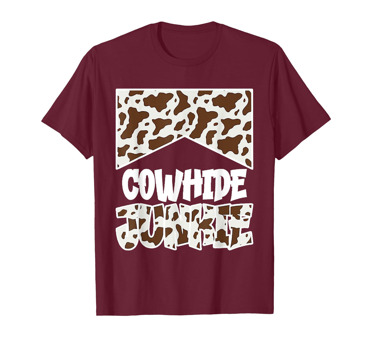 Cowhide Leopard Turquoise Junkie Western Country T-Shirt