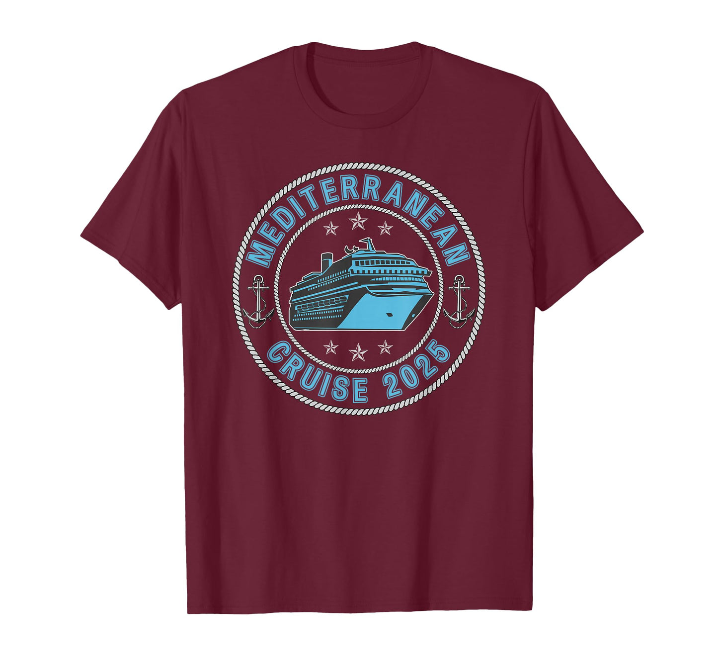 Mediterranean Cruise 2025 European Cruising Family Cruise T-Shirt