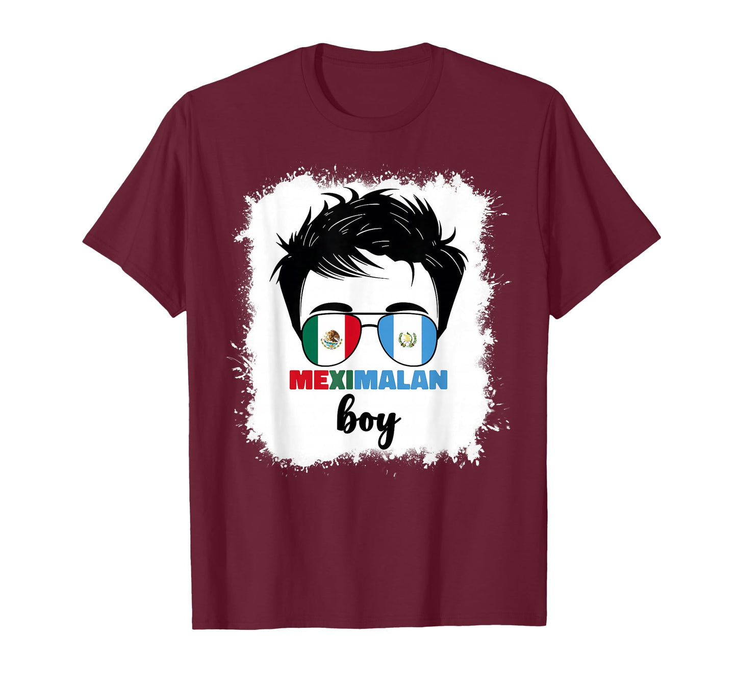 Half Mexican And Guatemalan Mexico Guatemala Boy Kids Boys T-Shirt