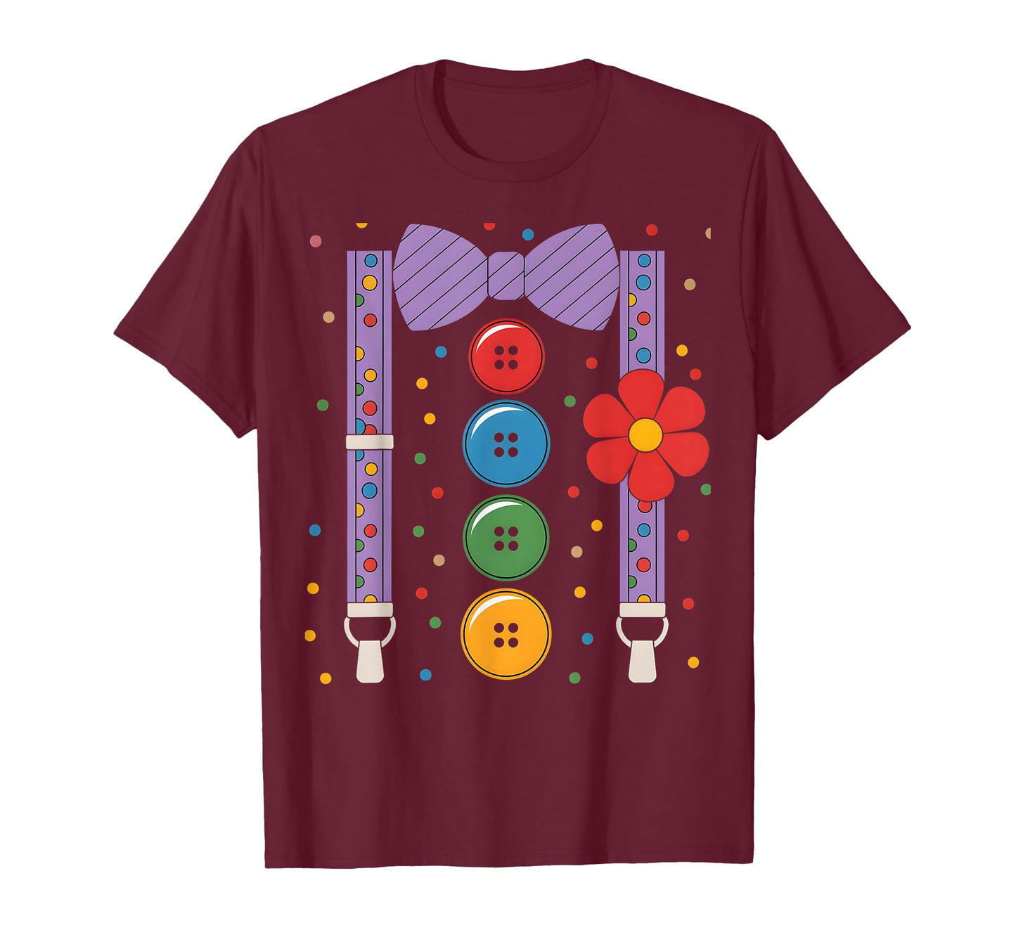 Clown Halloween Costume T-Shirt
