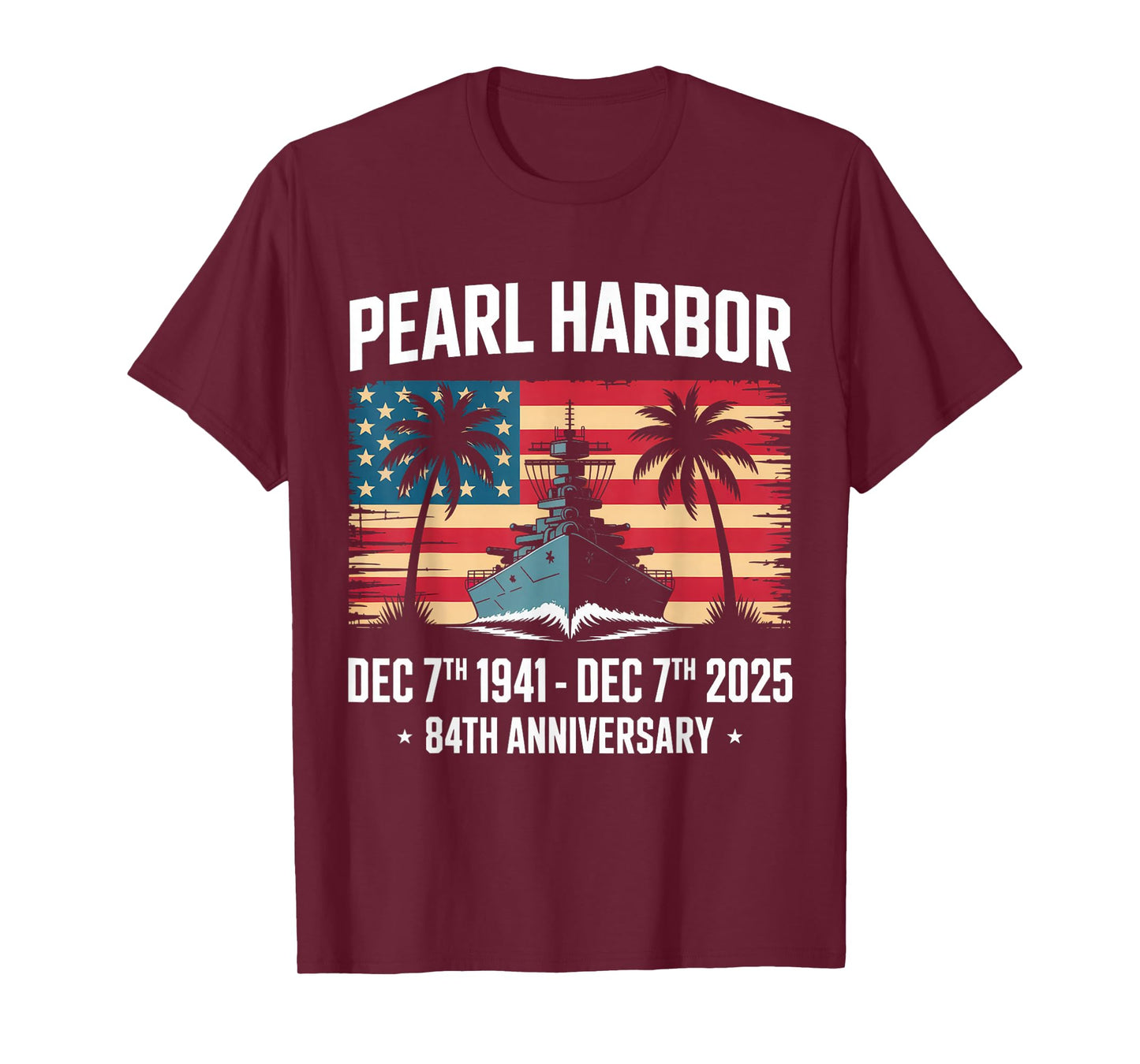 Remember Pearl Harbor Memorial Day December 7th 1941 T-Shirt