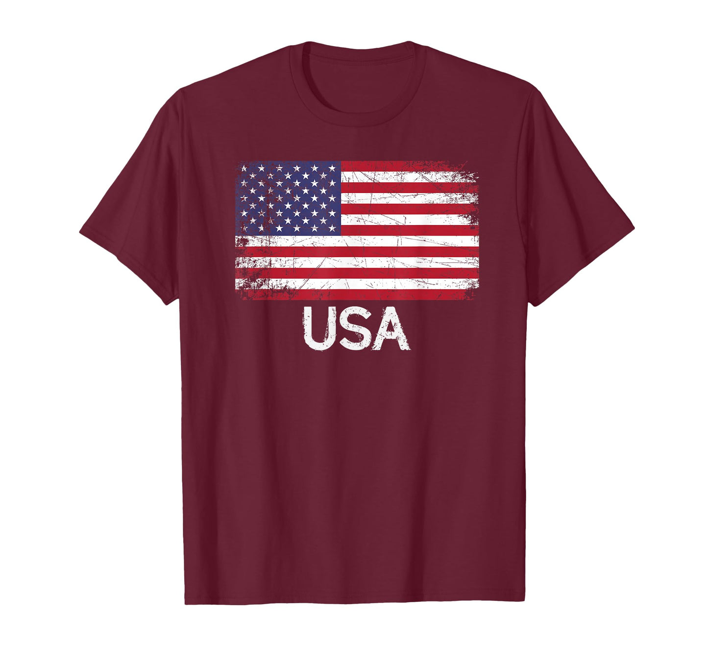 American Flag | Vintage Made In USA United States Gift T-Shirt