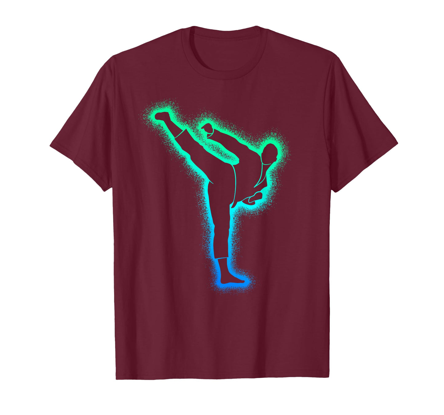 Taekwondo Martial Arts Dad Men Boys Karate T-Shirt