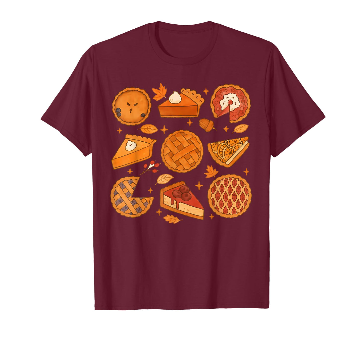 Coquette Pumpkin Pie, Retro Fall Thanksgiving Costume T-Shirt