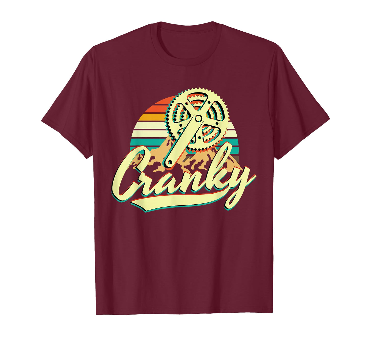Bicycle Cranky Retro Vintage Gift For Cycling Lovers T-Shirt