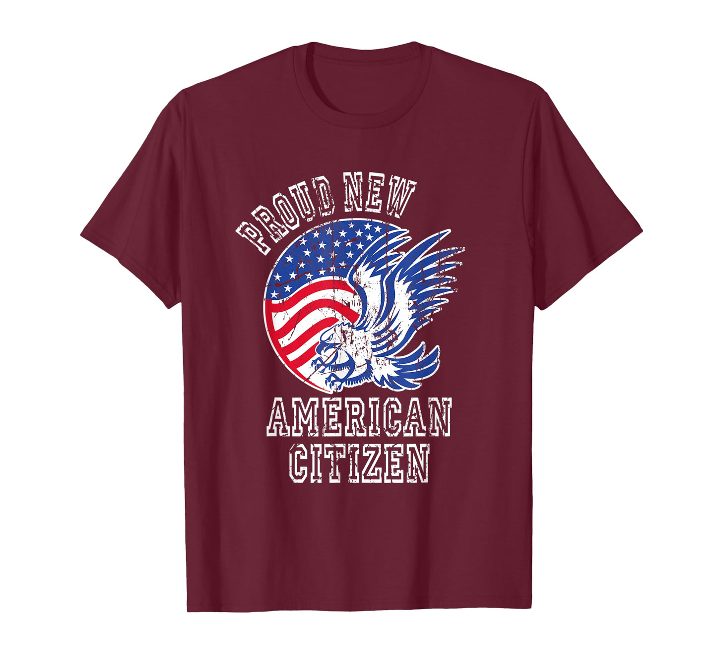 Proud New American Citizen Naturalized Citizen T-Shirt