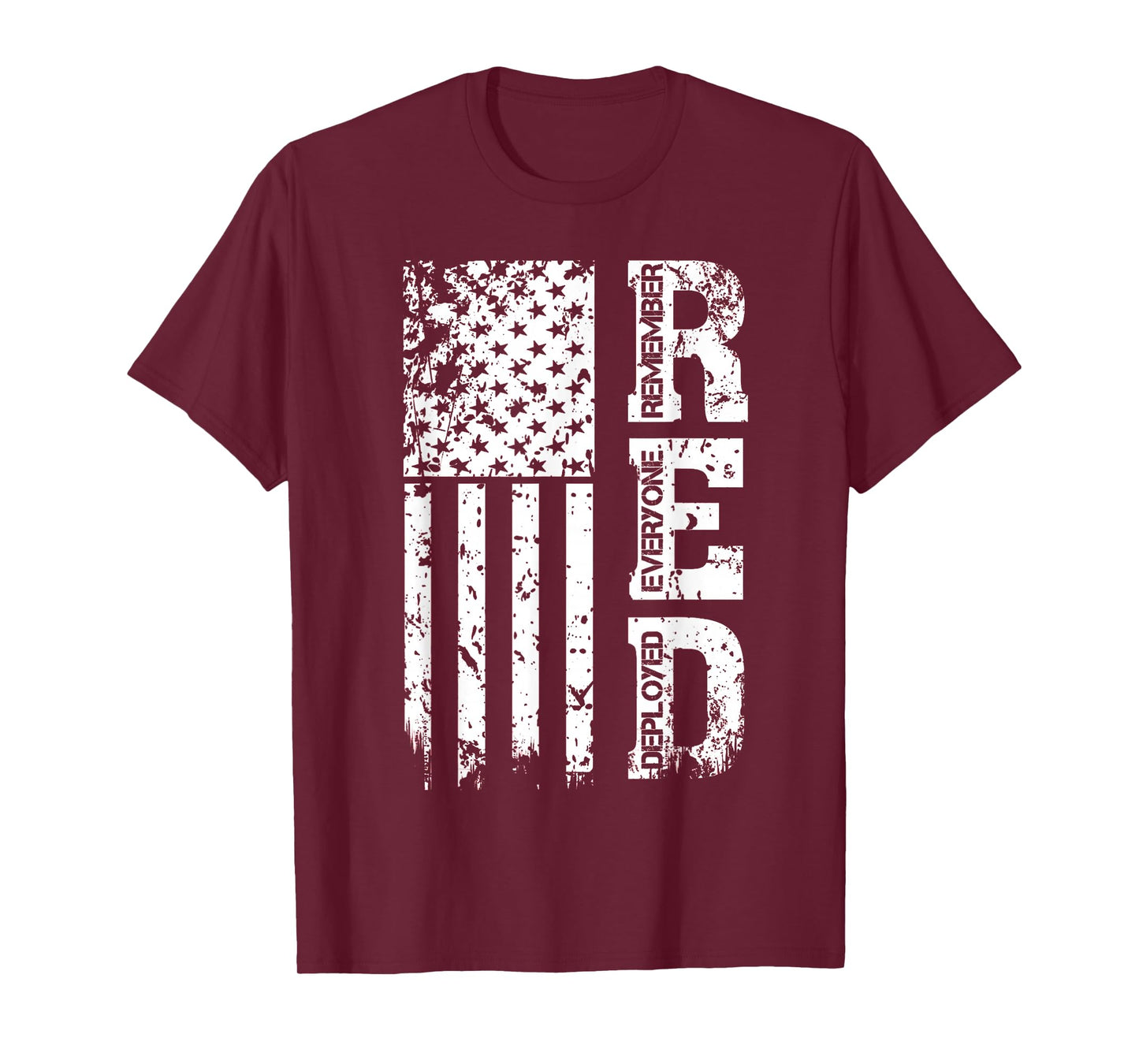 Remember Everyone Veteran Deployed RED Friday T-Shirt