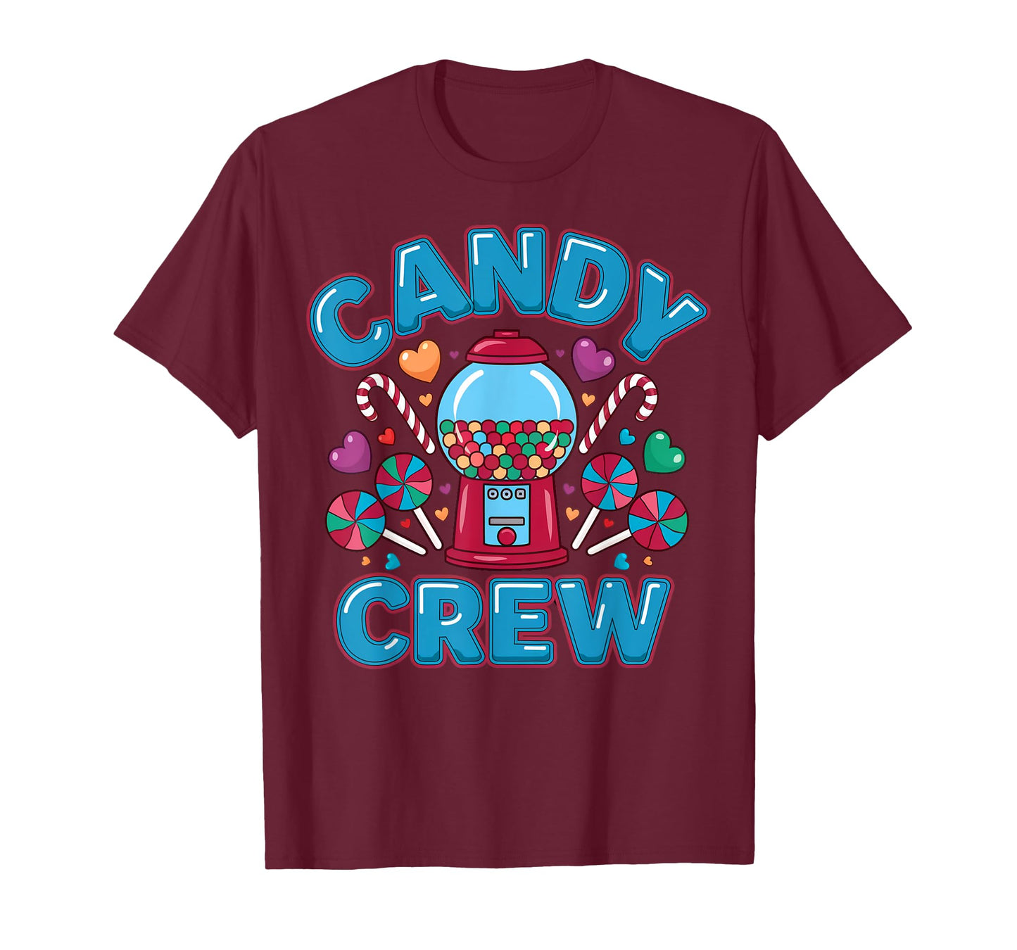 Candy Crew Sweetie Candy Squad Gumball Machine T-Shirt