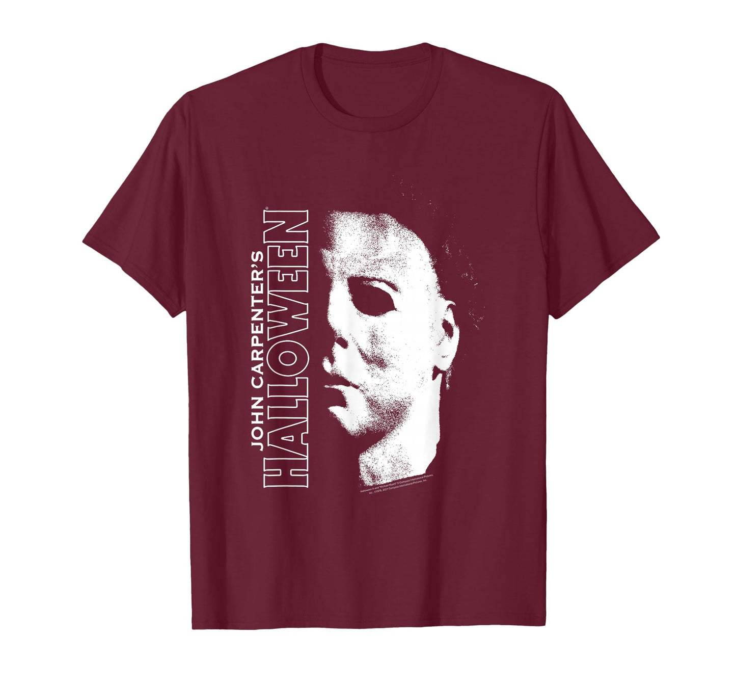 Halloween Michael Myers Large Face T-Shirt