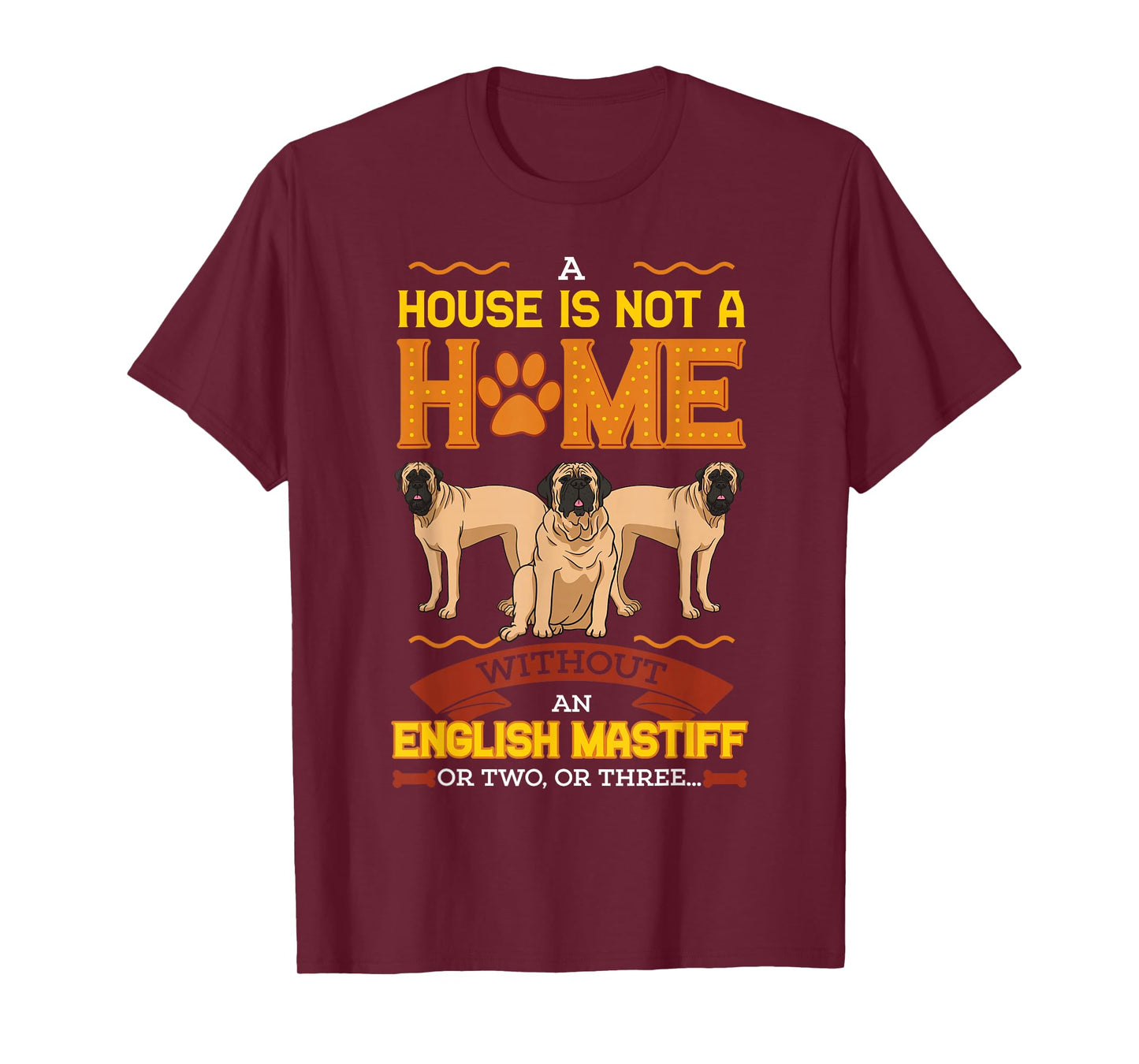 English Mastiff Paw Puppy Fur Parents Gentle Giant T-Shirt