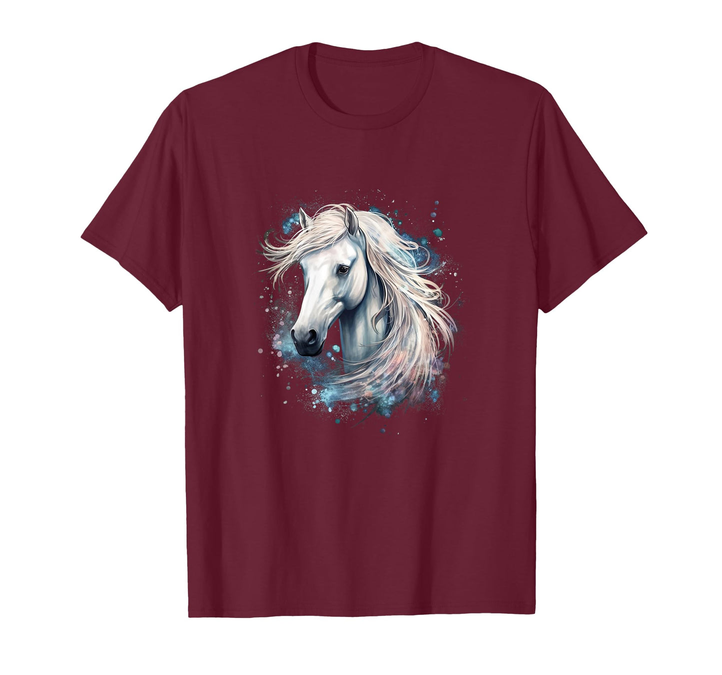 Horse Clothing For Women And Girls Colorful Horse T-Shirt