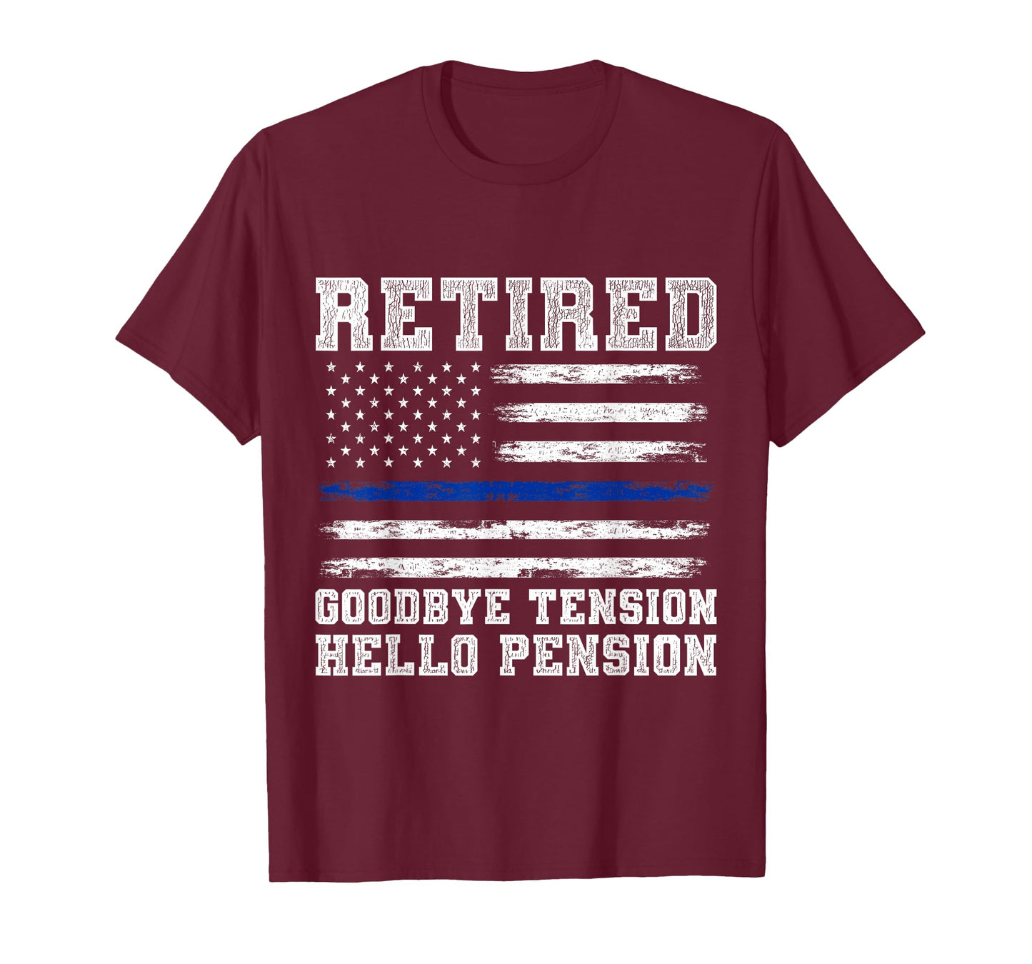 Retired Policeman Funny Sheriff Retirement Gift Police T-Shirt