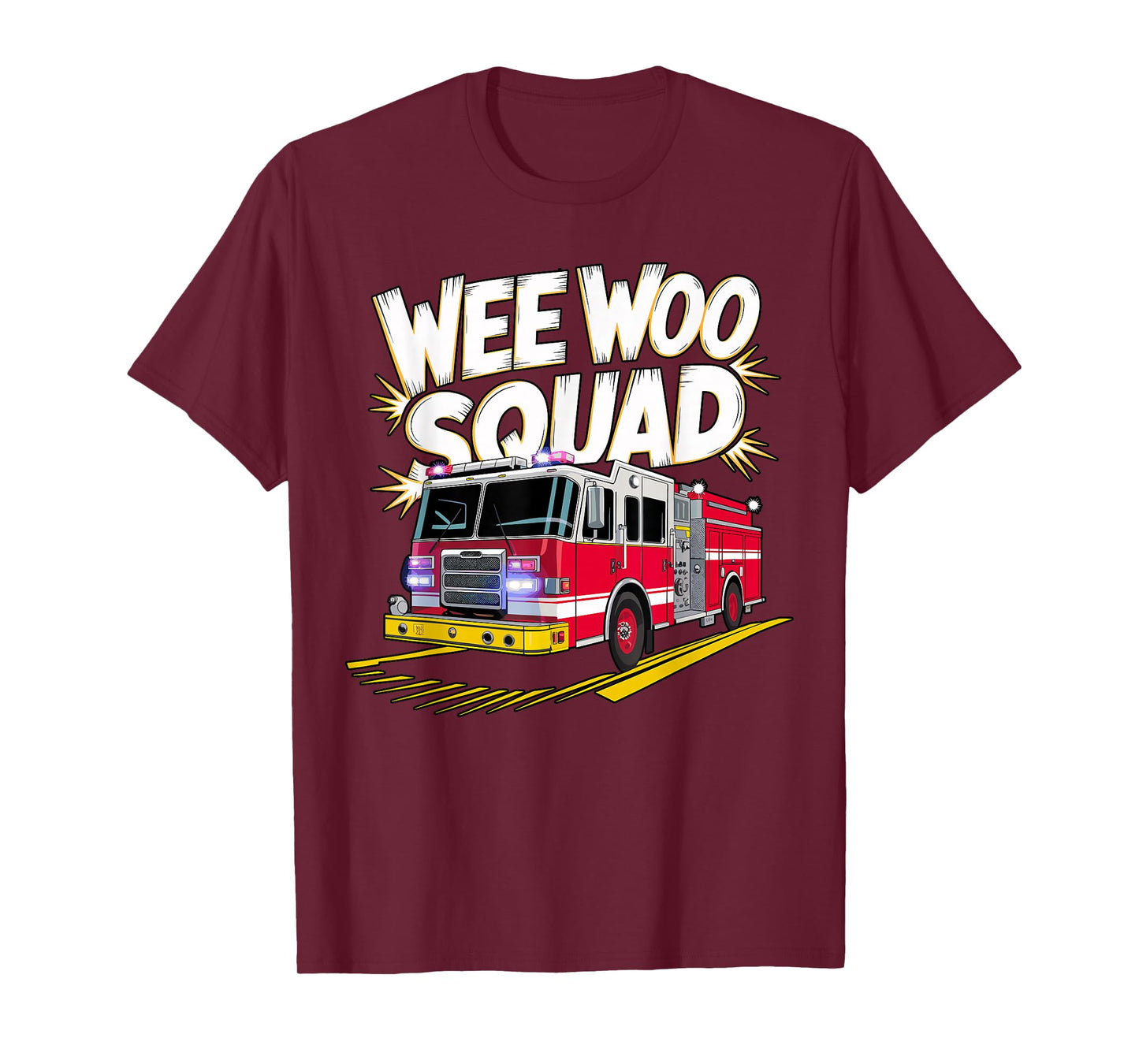 Wee Woo Squad Firefighter T-Shirt