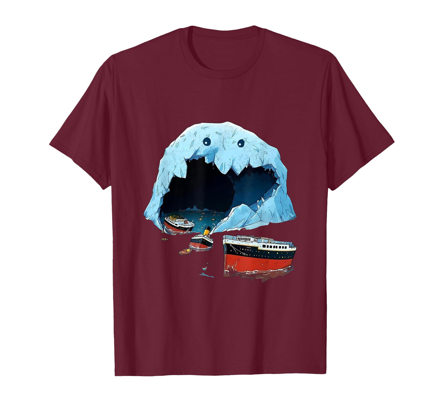 Funny Titanic Video Gamer RMS Cruise Ship Men Boys Kids T-Shirt