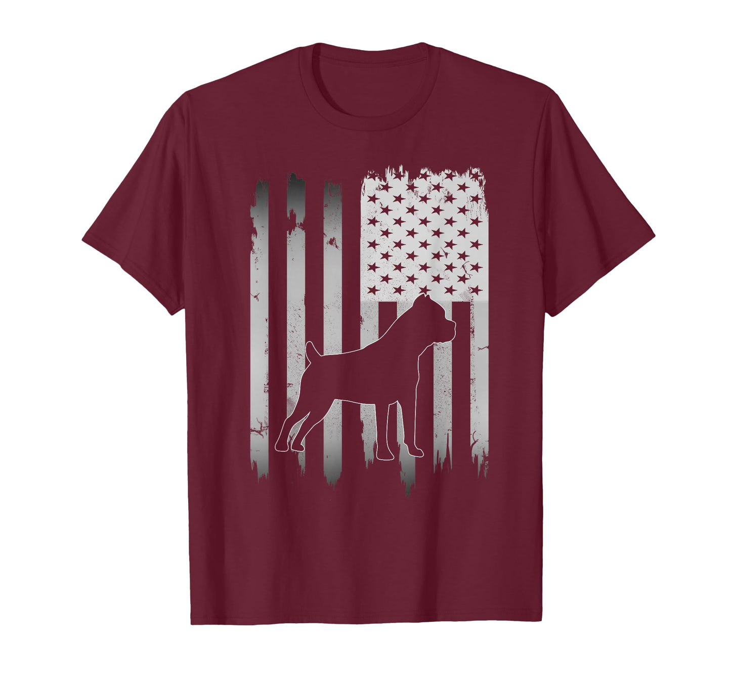 Cane Corso Dog USA American Flag 4th of July Patriotic Gift T-Shirt