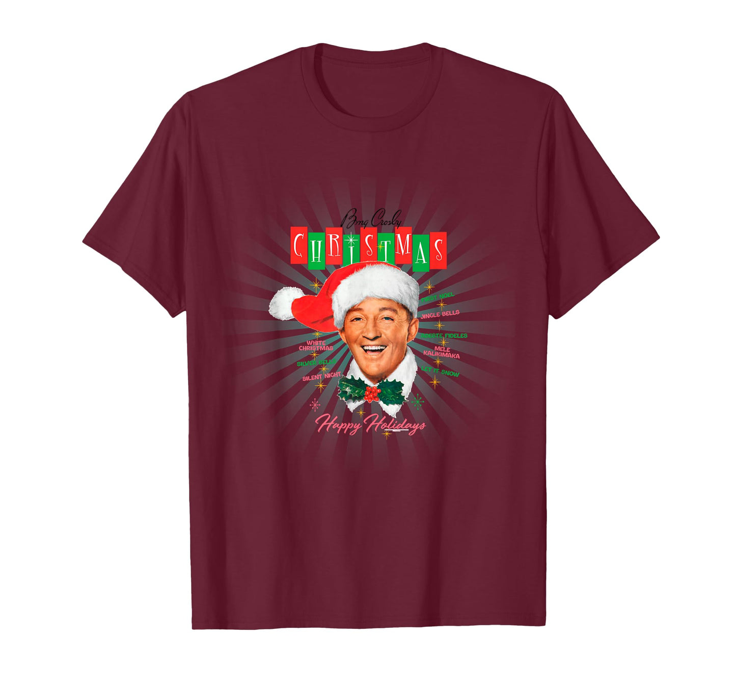 Official Bing Crosby Keep Calm Music T-Shirt