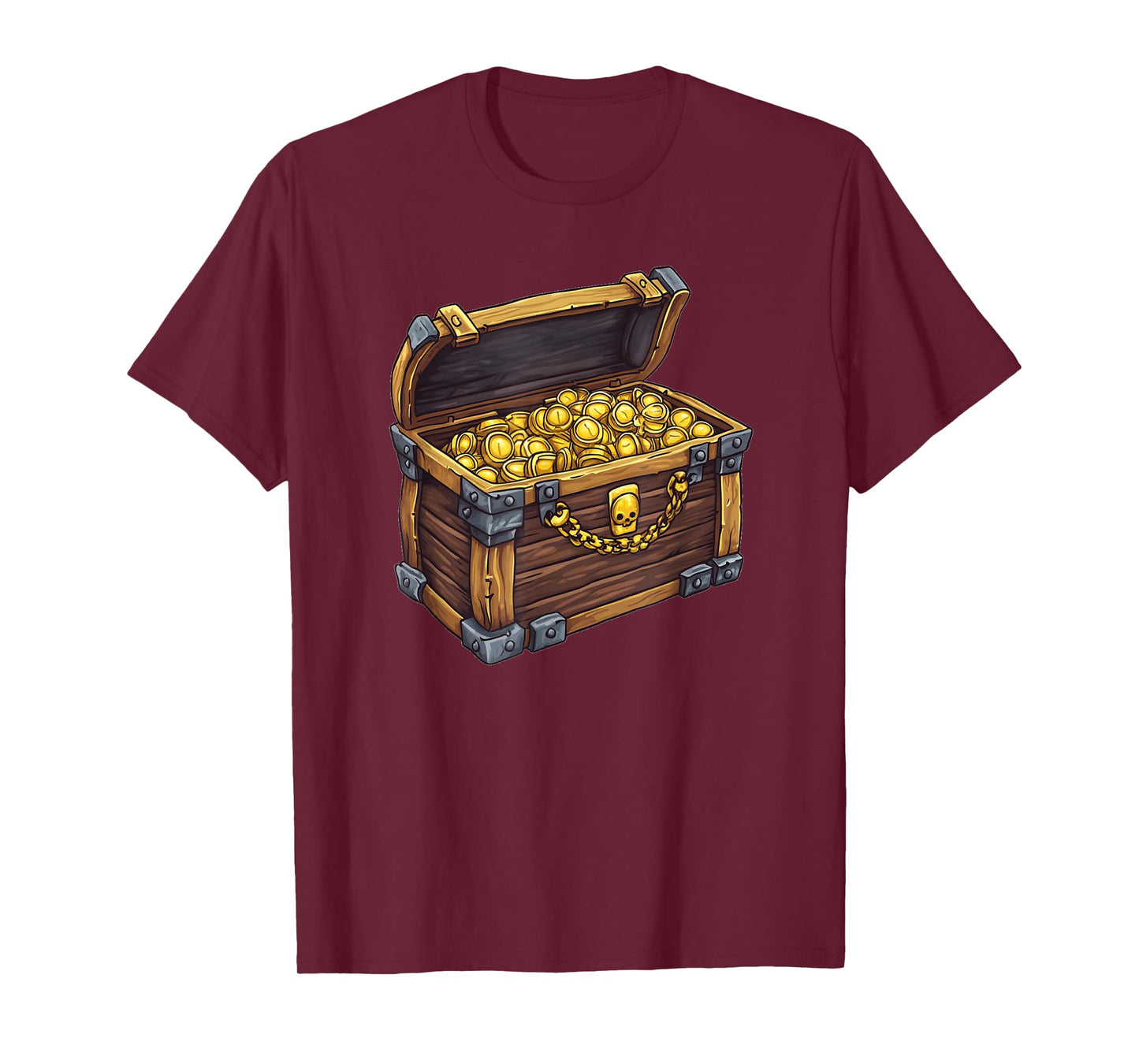 Golden Pirate Treasure Chest Outfit for Pirates T-Shirt