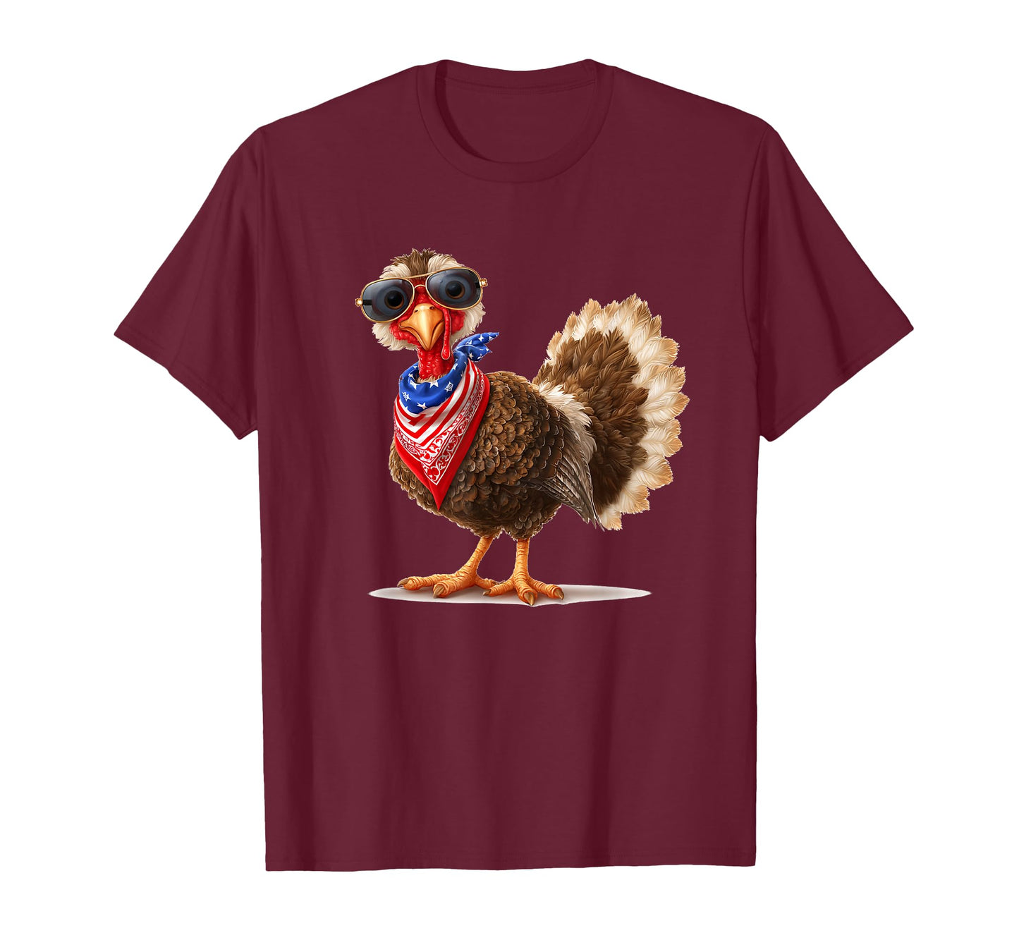 Sunglasses Turkey with Bold Shades for Cool Turkeys T-Shirt