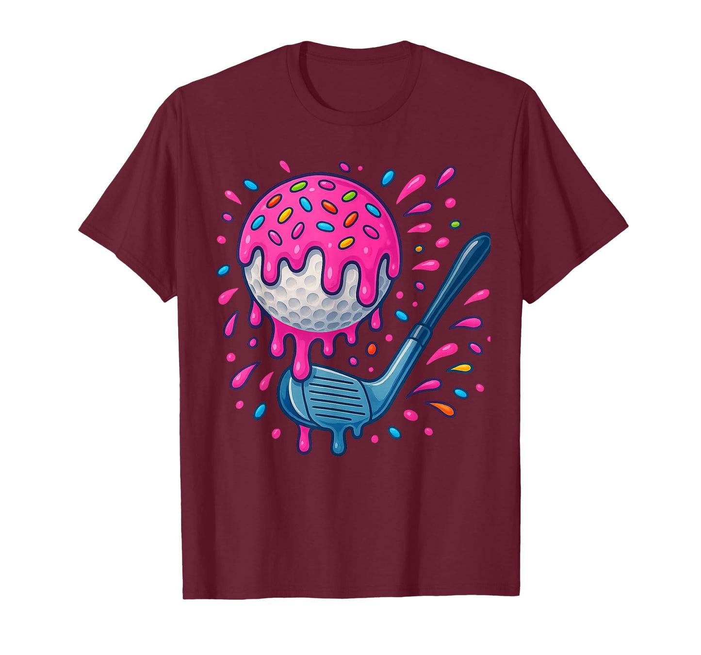 Golf Drip Team for Boys Ice Cream Cool T-Shirt
