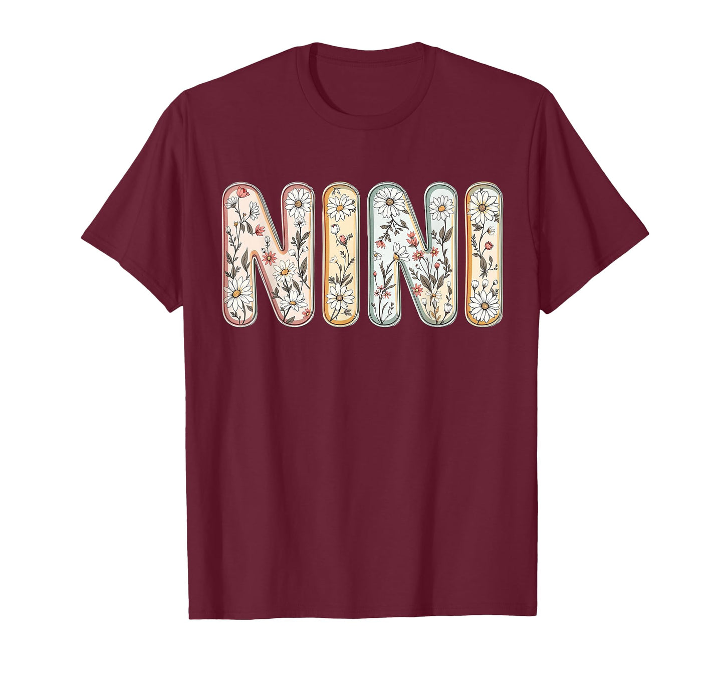 Wildflowers Nini Floral Mother's Day Nini T-Shirt