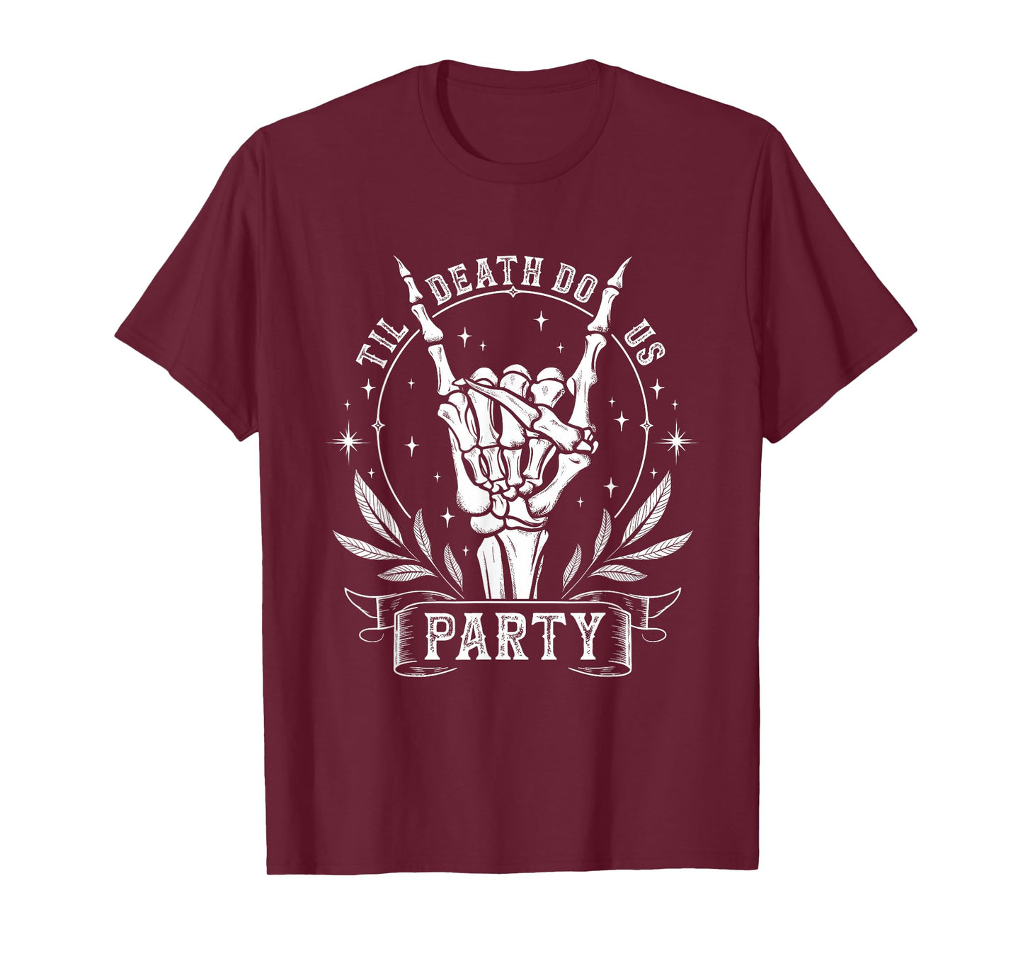 Til Death Do Us Party Funny Valentines Bachelorette Matching T-Shirt