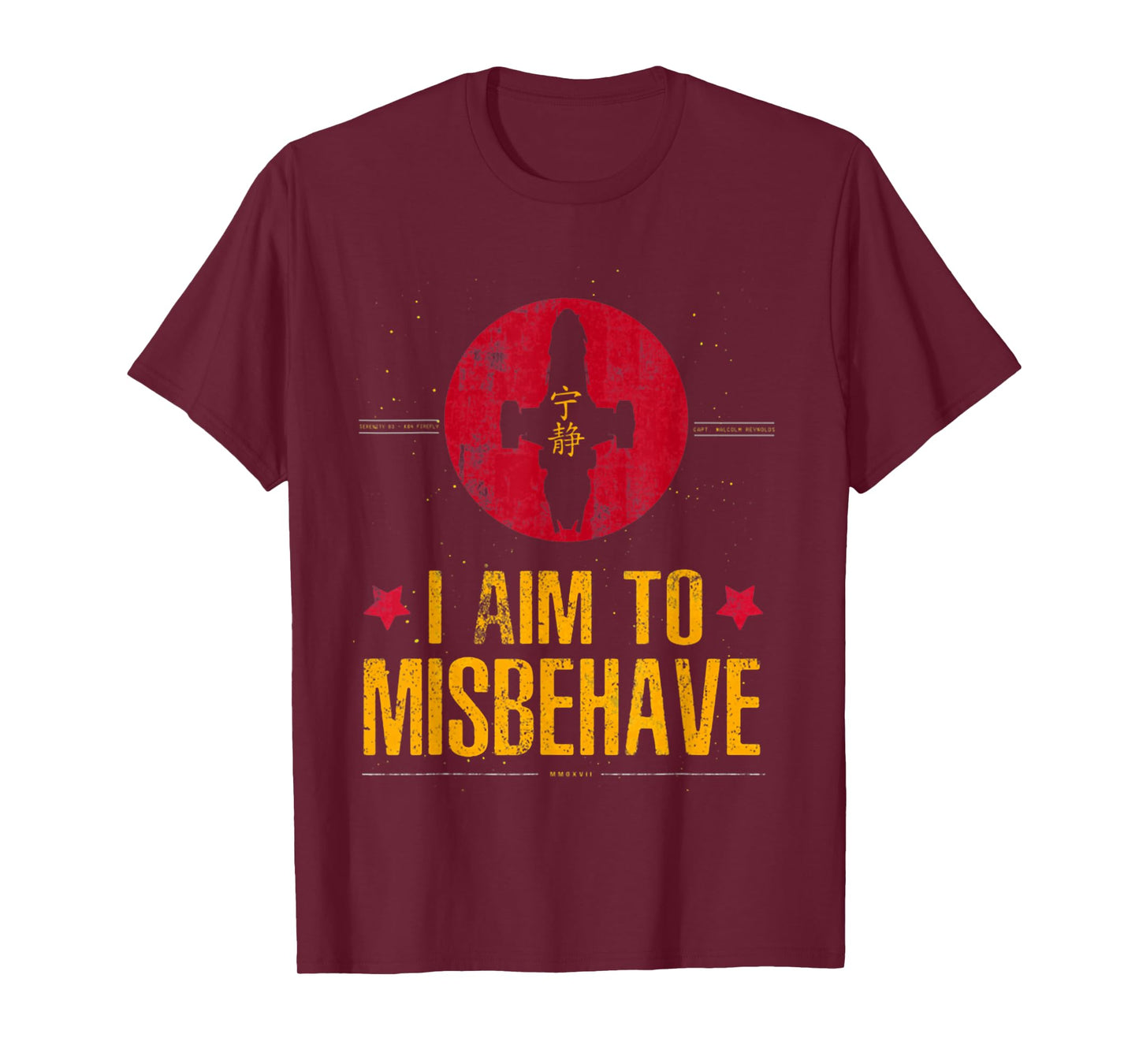 I Aim To Misbehave T-Shirt