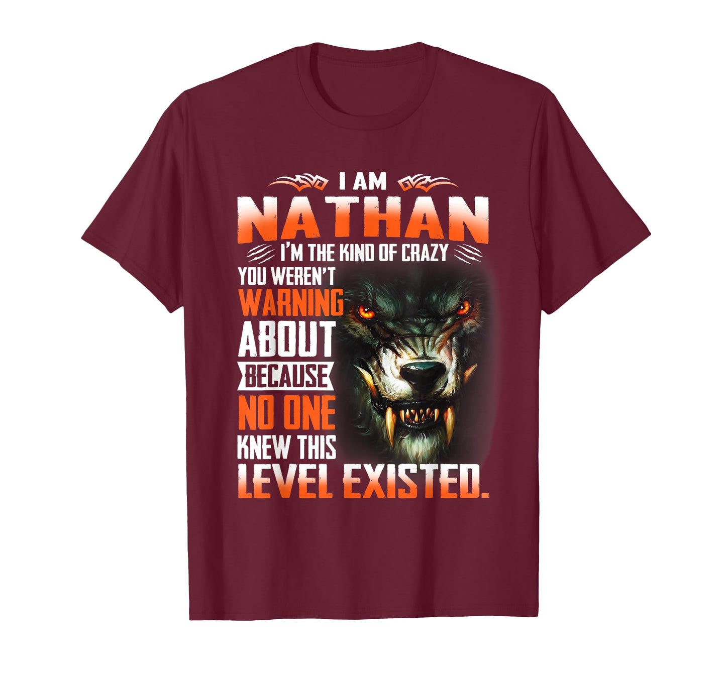 Funny Nathan Shirt - Nathan First Name T-Shirt