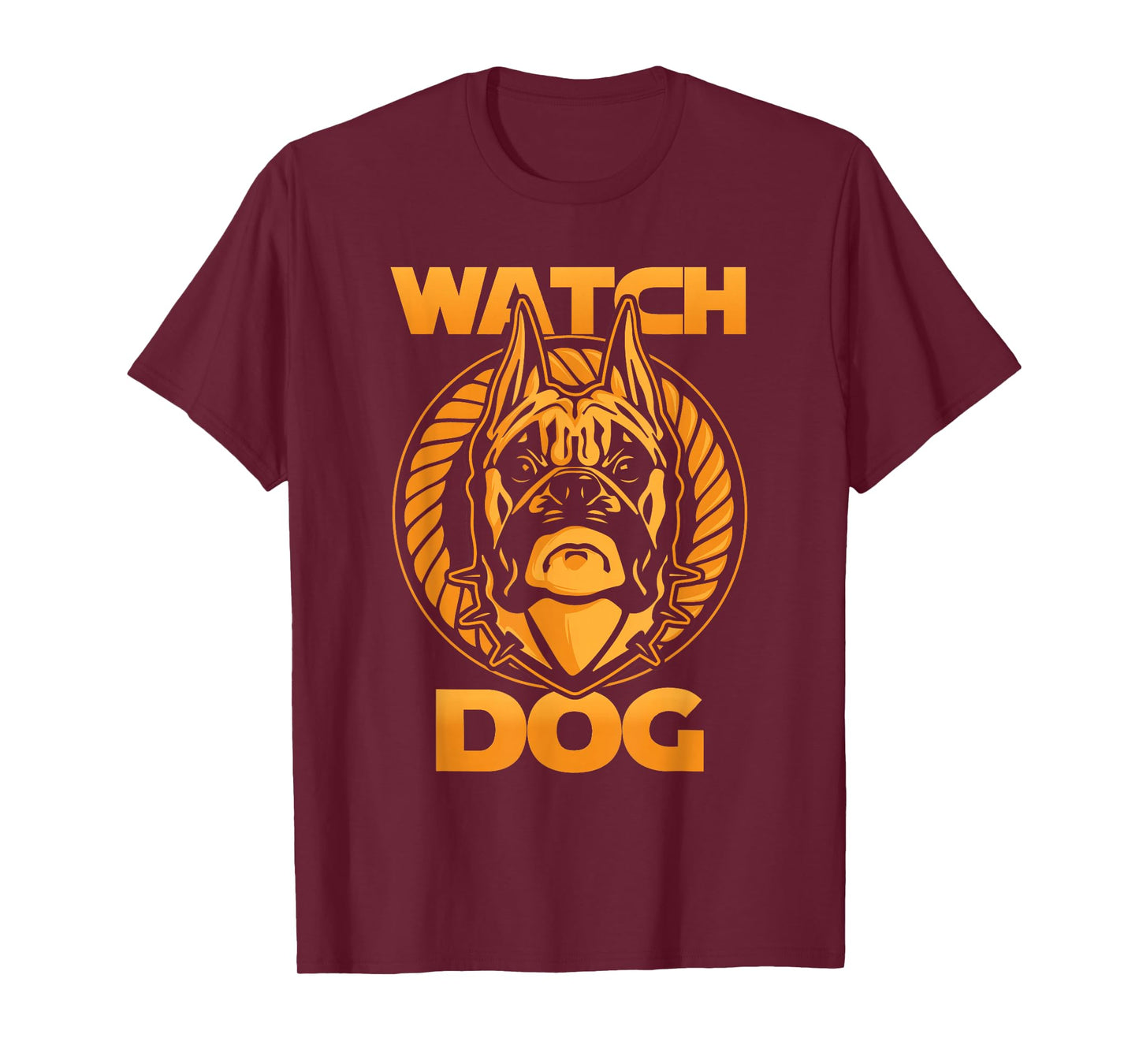 Watchdog Shirt For Men, Graphic Watch Dog Sign T-Shirt