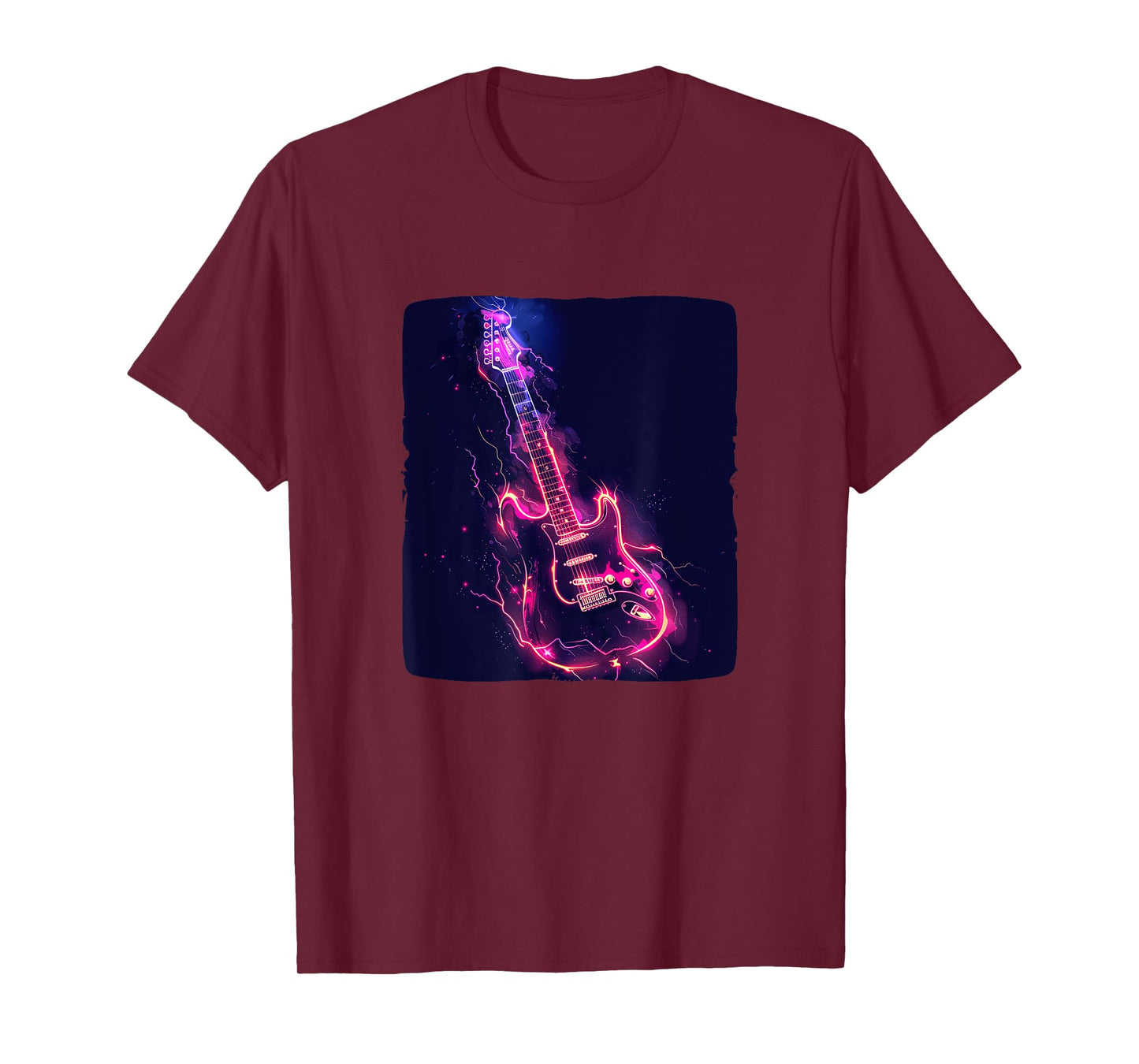 Thunder Strikes with this Electric Guitar Sound Costume T-Shirt