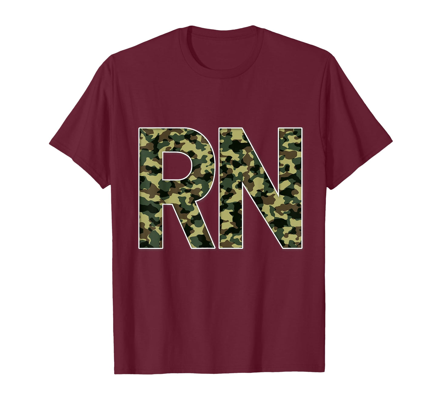 RN Nurses Camouflage RN Registered Nurses T-Shirt