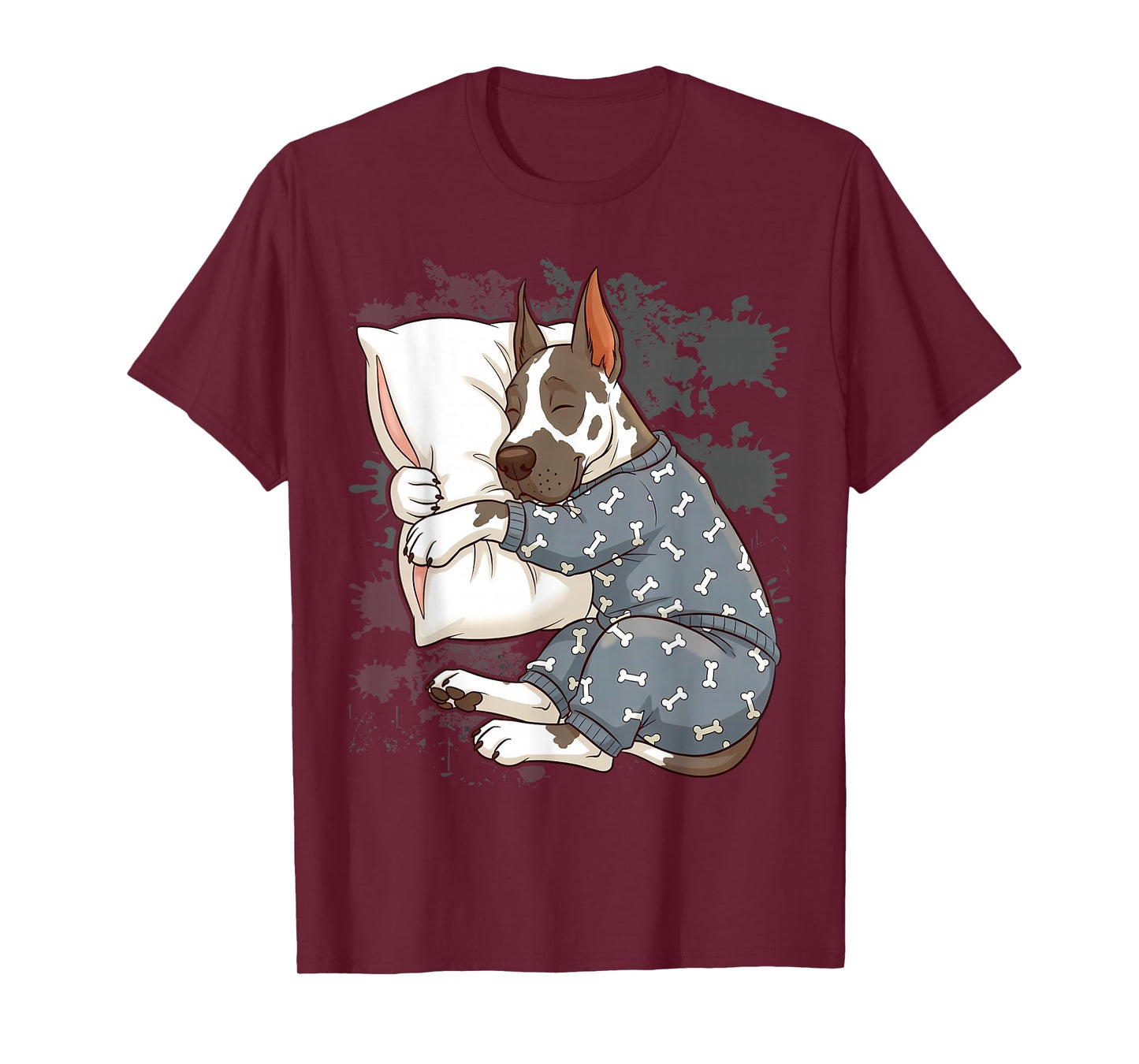 Funny Sleepy Great Dane Pajama Men Women Kids T-Shirt
