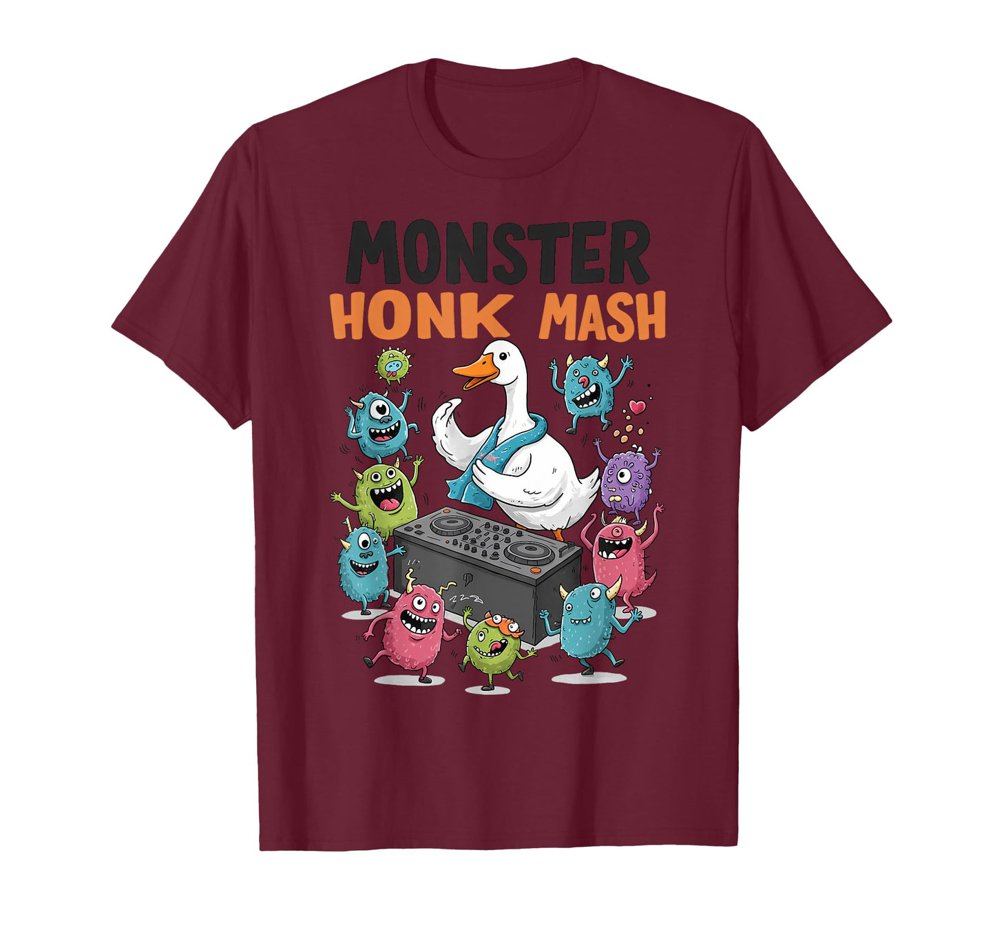 Silly Goose Costume Monster Honk Mash Halloween Party T-Shirt