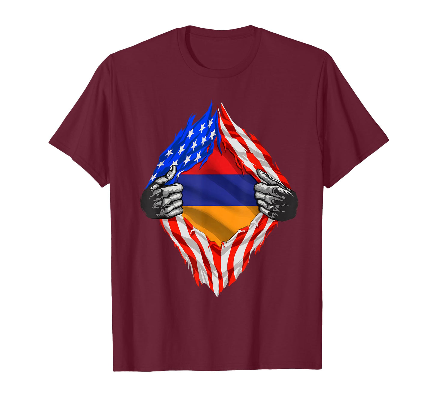 Armenia Super American Armenian Flag Armenia Roots Citizen T-Shirt