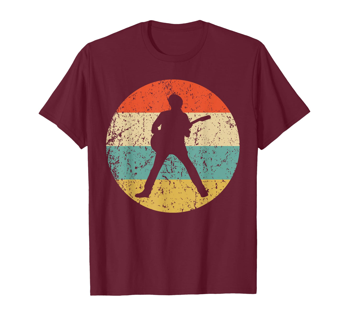 Guitar Vintage Retro Music T-Shirt