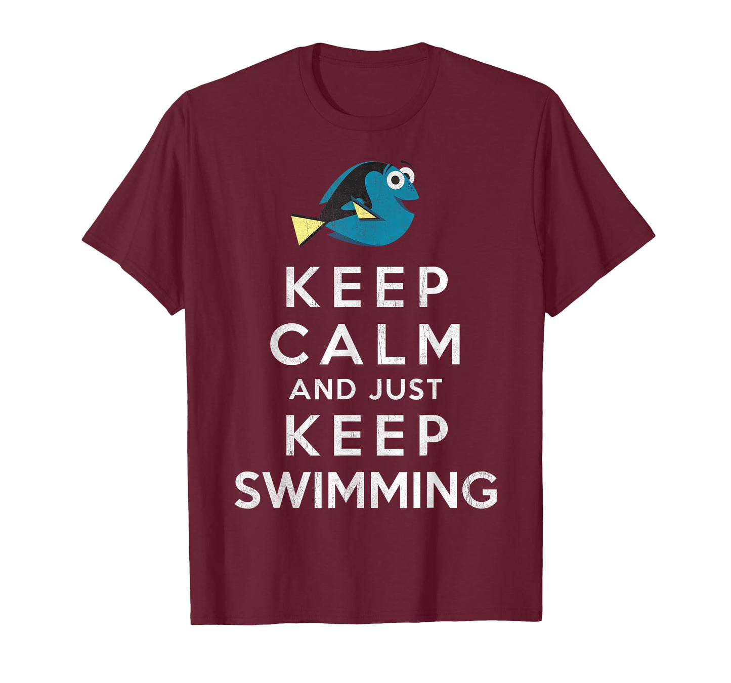 Disney Pixar Finding Dory Keep Calm And Just Keep Swimming T-Shirt