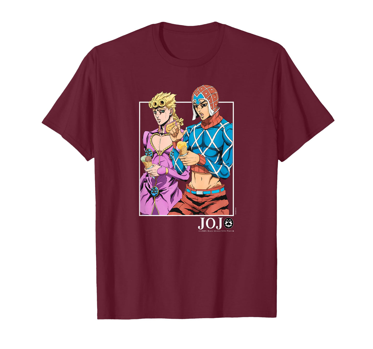 JoJo's Bizarre Adventure Enjoying Ice Cream Anime T-Shirt