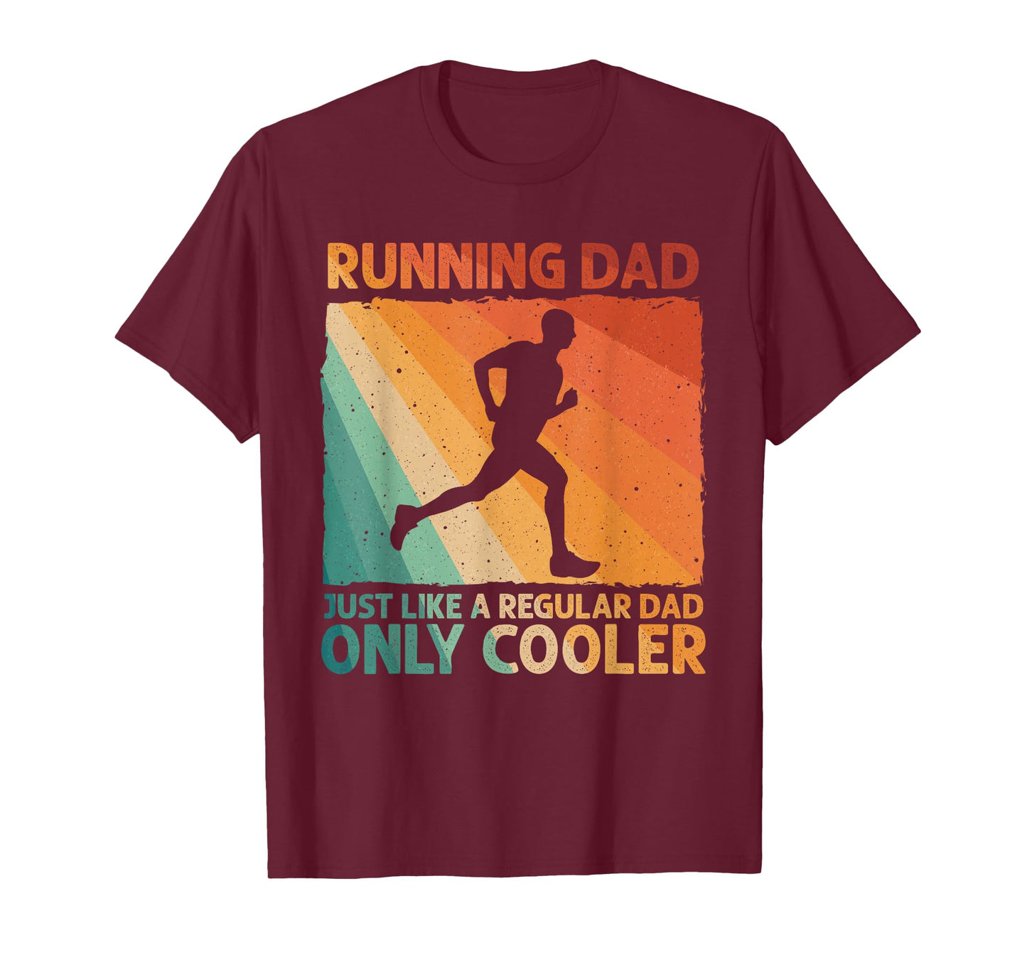 Funny Running For Men Dad Marathon Runner Coach Marathoner T-Shirt