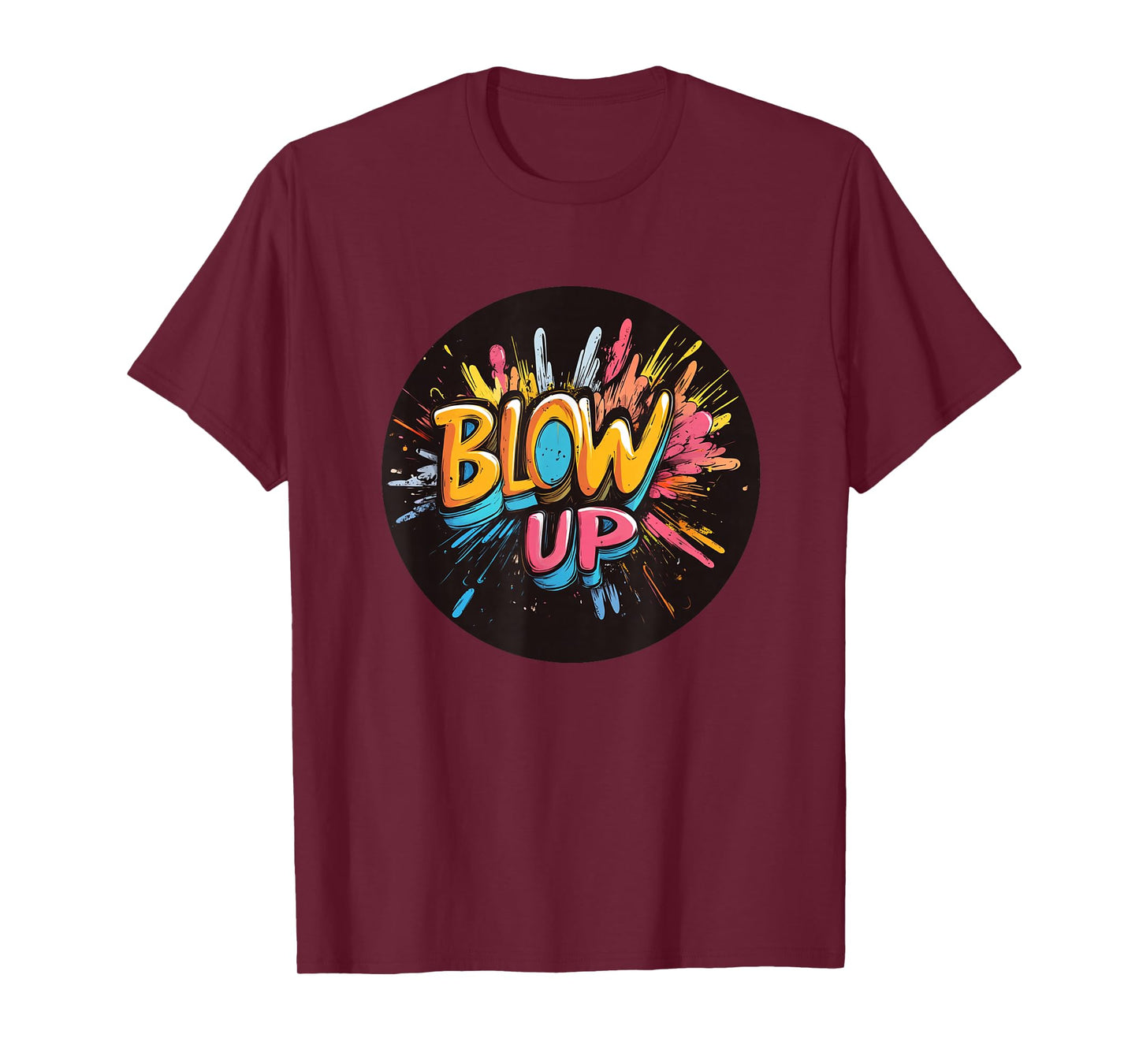 Amazing Blow Up Speech Logo T-Shirt