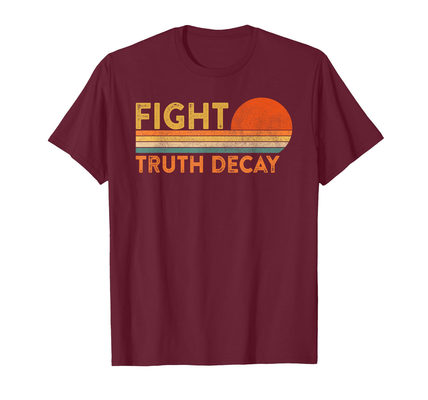 Fight Truth Decay Facts Matter Anti Conspiracy Theory T-Shirt