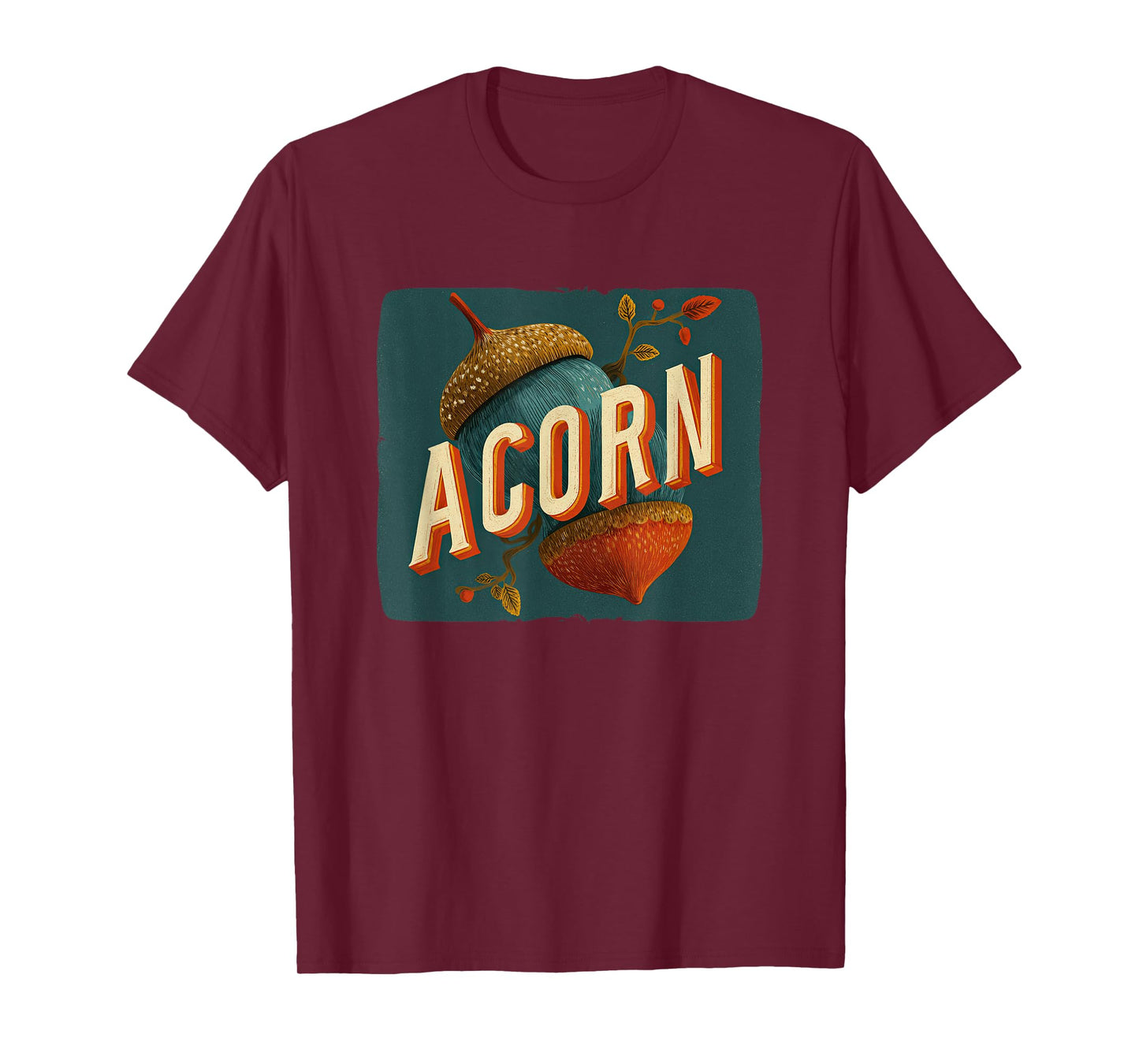 Amazing Acorn Look for Oak Trees Lovers in Autumn T-Shirt