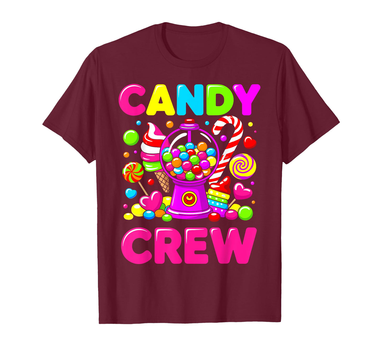Candy Land Candy Crew Decorations Sweetie Candy Squad cool T-Shirt