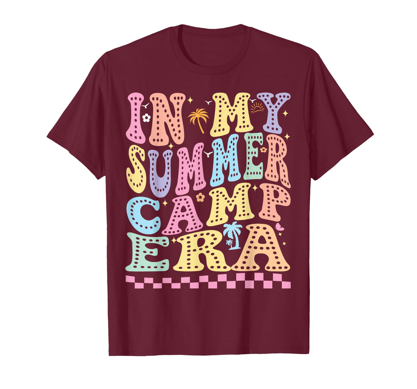In My Summer camp Era Funny Summer 2025 for women vocation T-Shirt