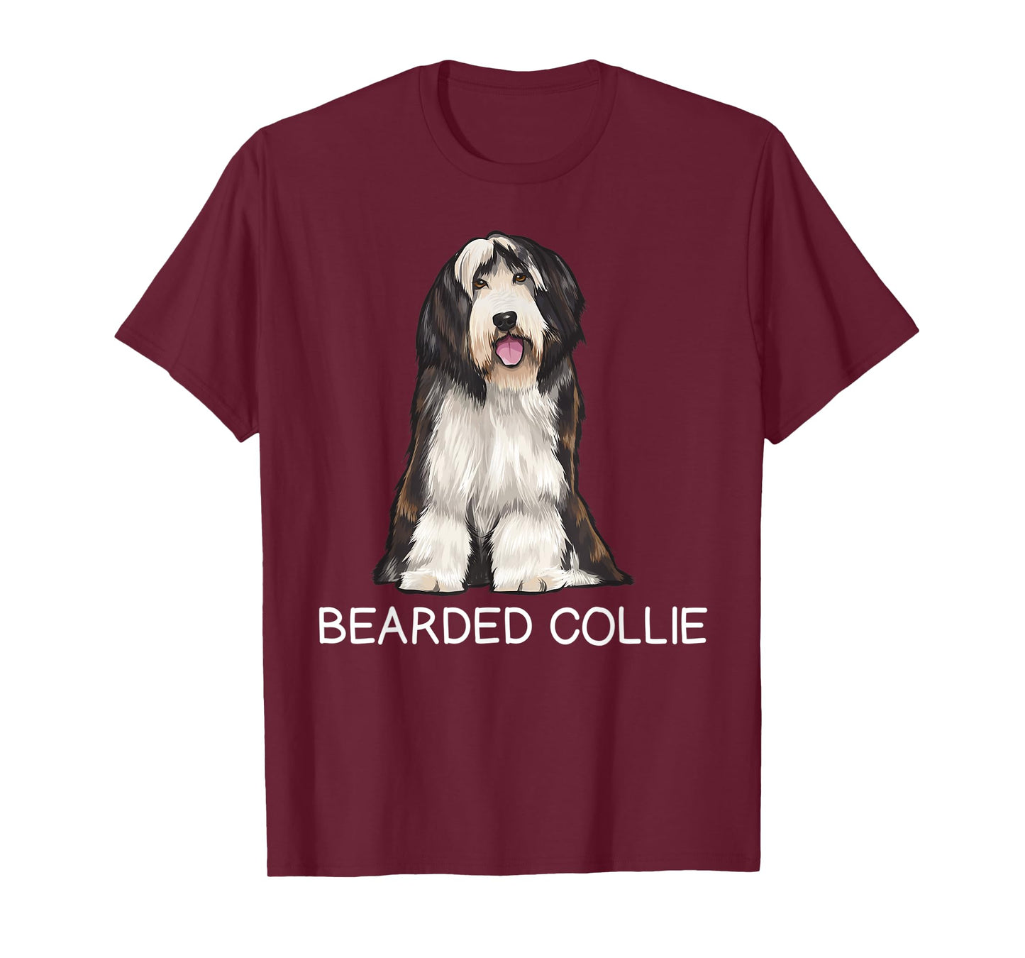 Bearded Collie Crazy Dog Lover T-Shirt