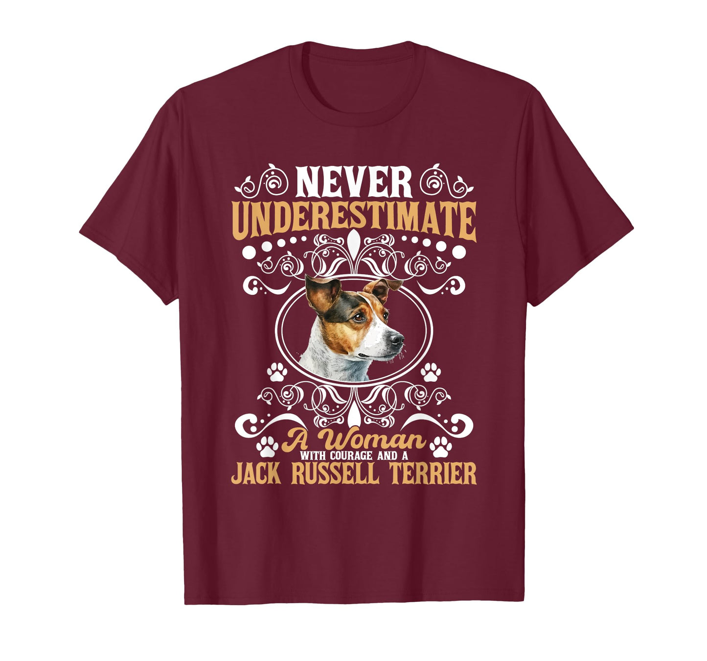 Never Underestimate A Woman And Jack Russell Terrier - Puppy T-Shirt