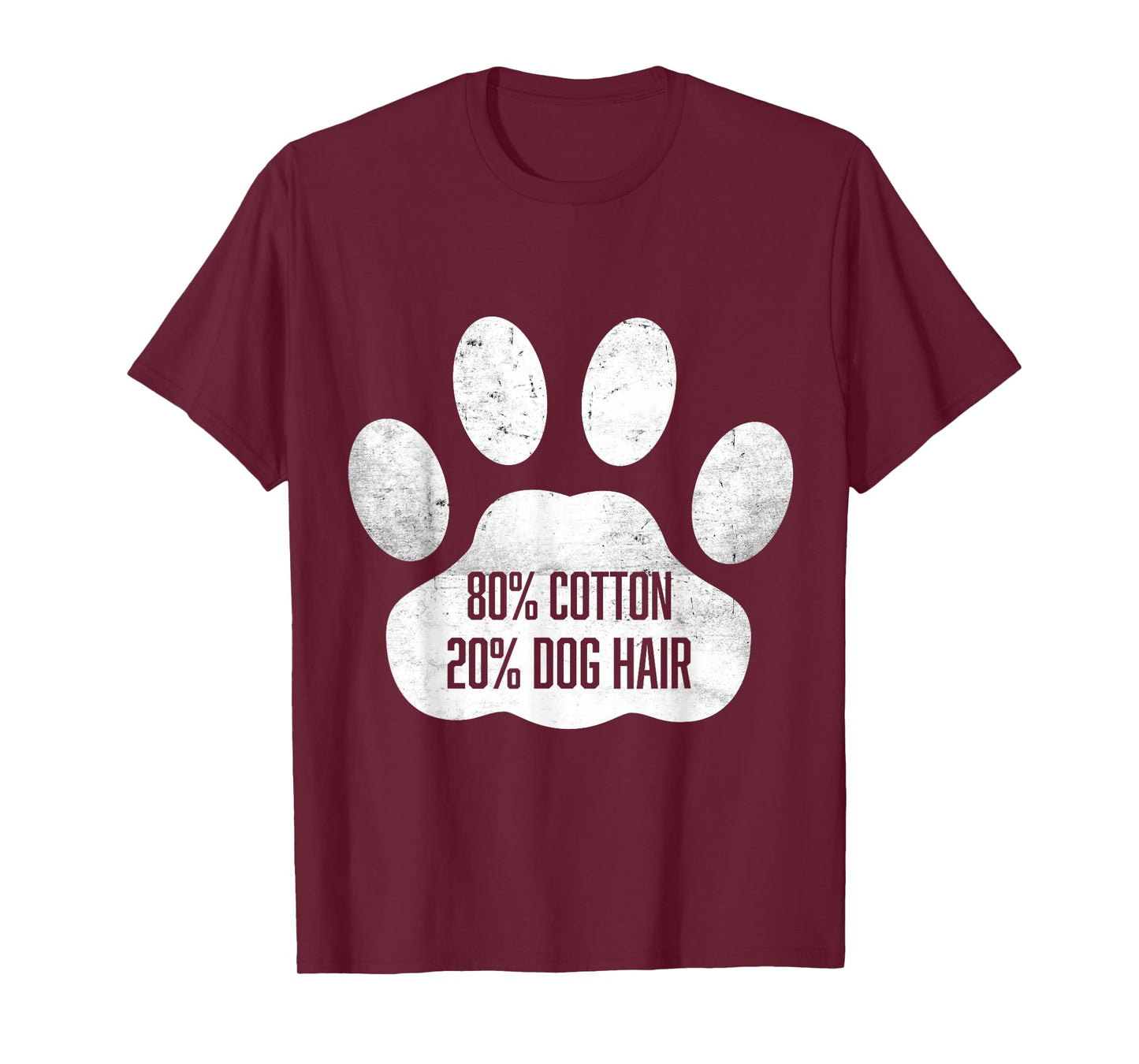Cotton Dog Hair - Traces of Dog - Dog Sayings T-Shirt