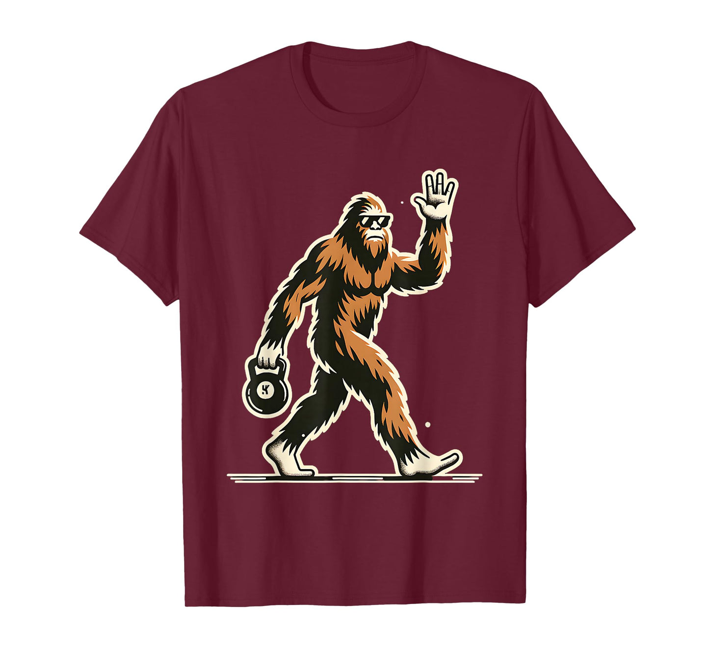 Kettlebell Dumbell Workout Funny T-Shirt