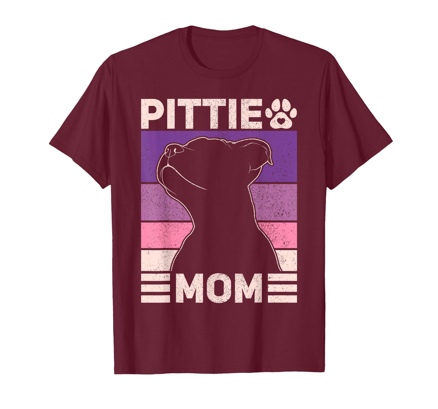 Pittie Mom Pitbull Mom Dog Owner Women Mothers Day Pit Bull T-Shirt
